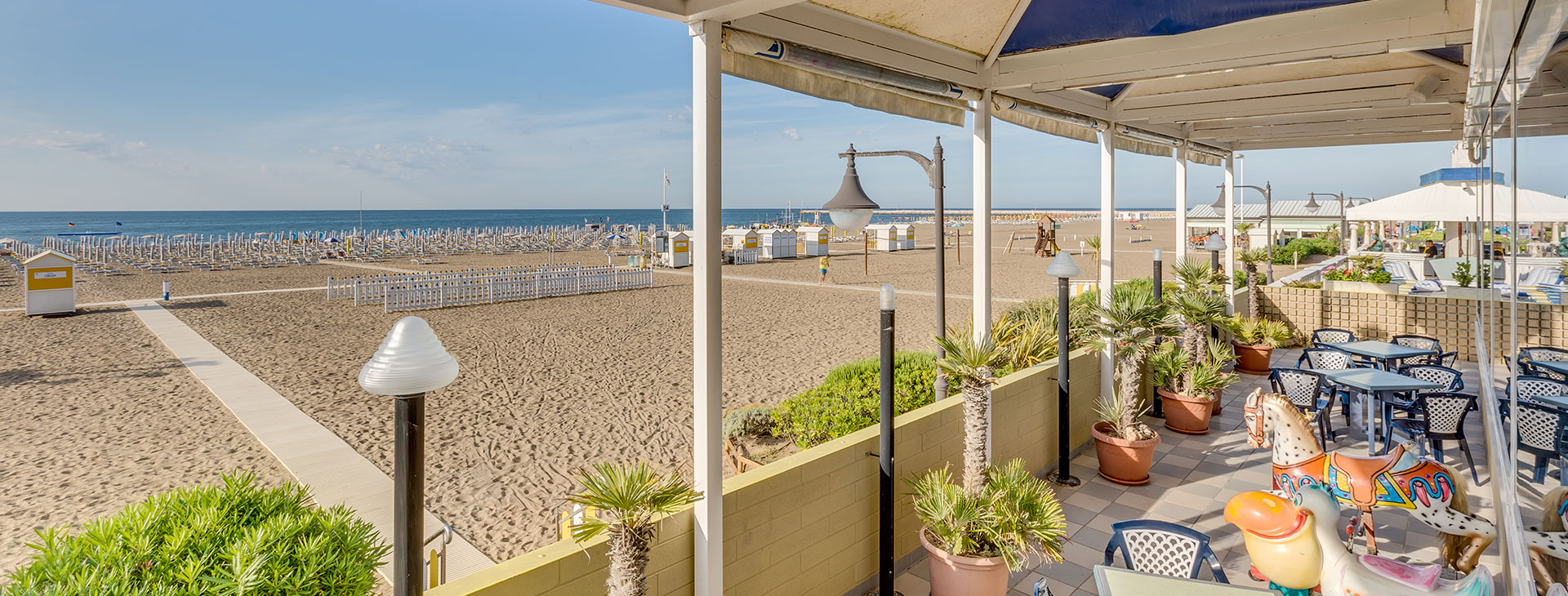 Hotel a Caorle con vista sul mare